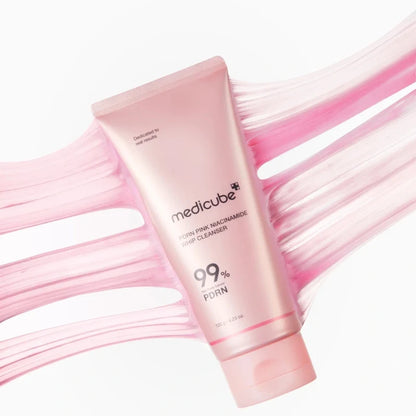 Medicube PDRN Pink Niacinamide Whip Cleanser 120gr
