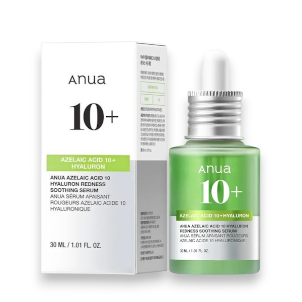 Sérum Facial Anua Azelaic Acid 10+ Hyaluron Redness Soothing - 30mL