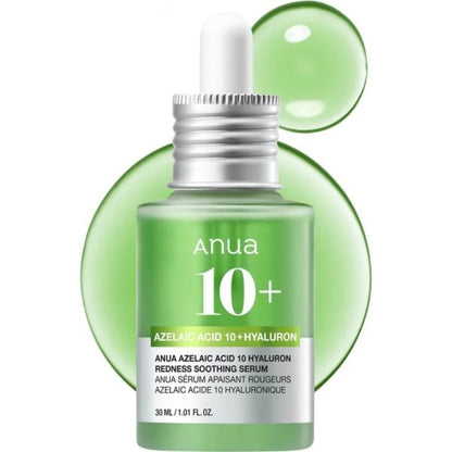 Sérum Facial Anua Azelaic Acid 10+ Hyaluron Redness Soothing - 30mL
