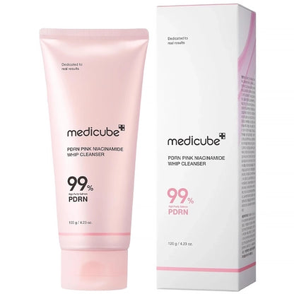 Medicube PDRN Pink Niacinamide Whip Cleanser 120gr