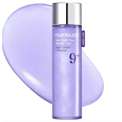 Tónico Facial Numbuzin No.9 NAD+ PDRN Glow Boosting de 150 ml