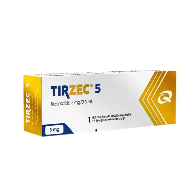 Tirzec Tirzepatida 5 mg - Cont. 1 vial 2 ml.